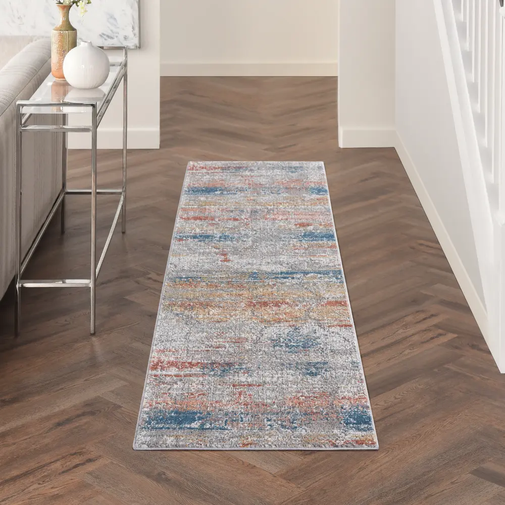 Rustic Textures RUS11 Multi Rug - Image 7