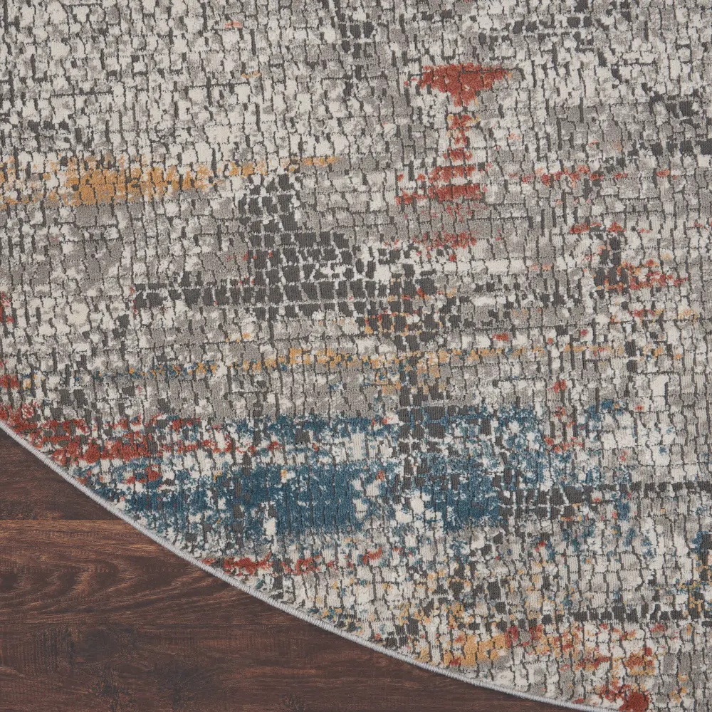Rustic Textures RUS11 Multi Rug - Image 8