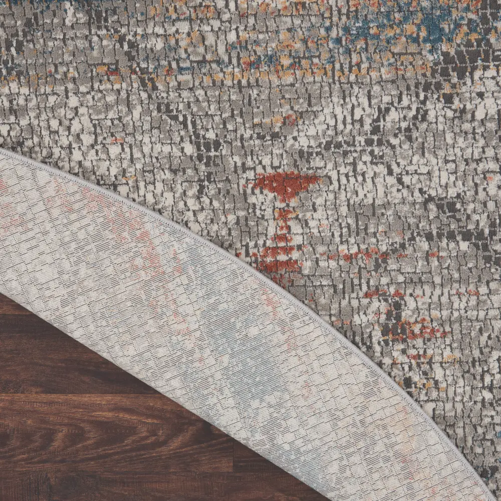 Rustic Textures RUS11 Multi Rug - Image 9