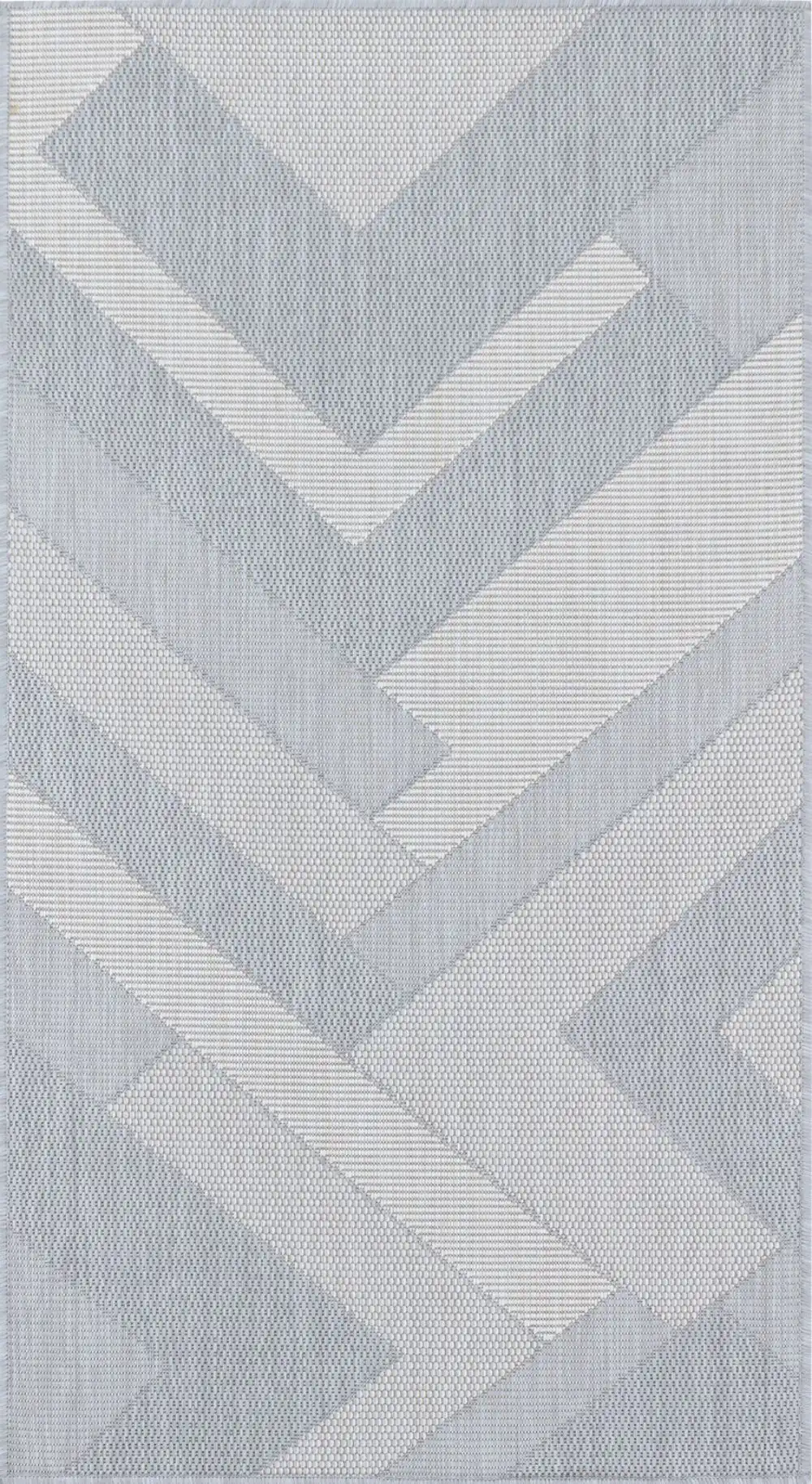 RVL Indoor Outdoor ABBY 2319 Grey Rug - Image 2