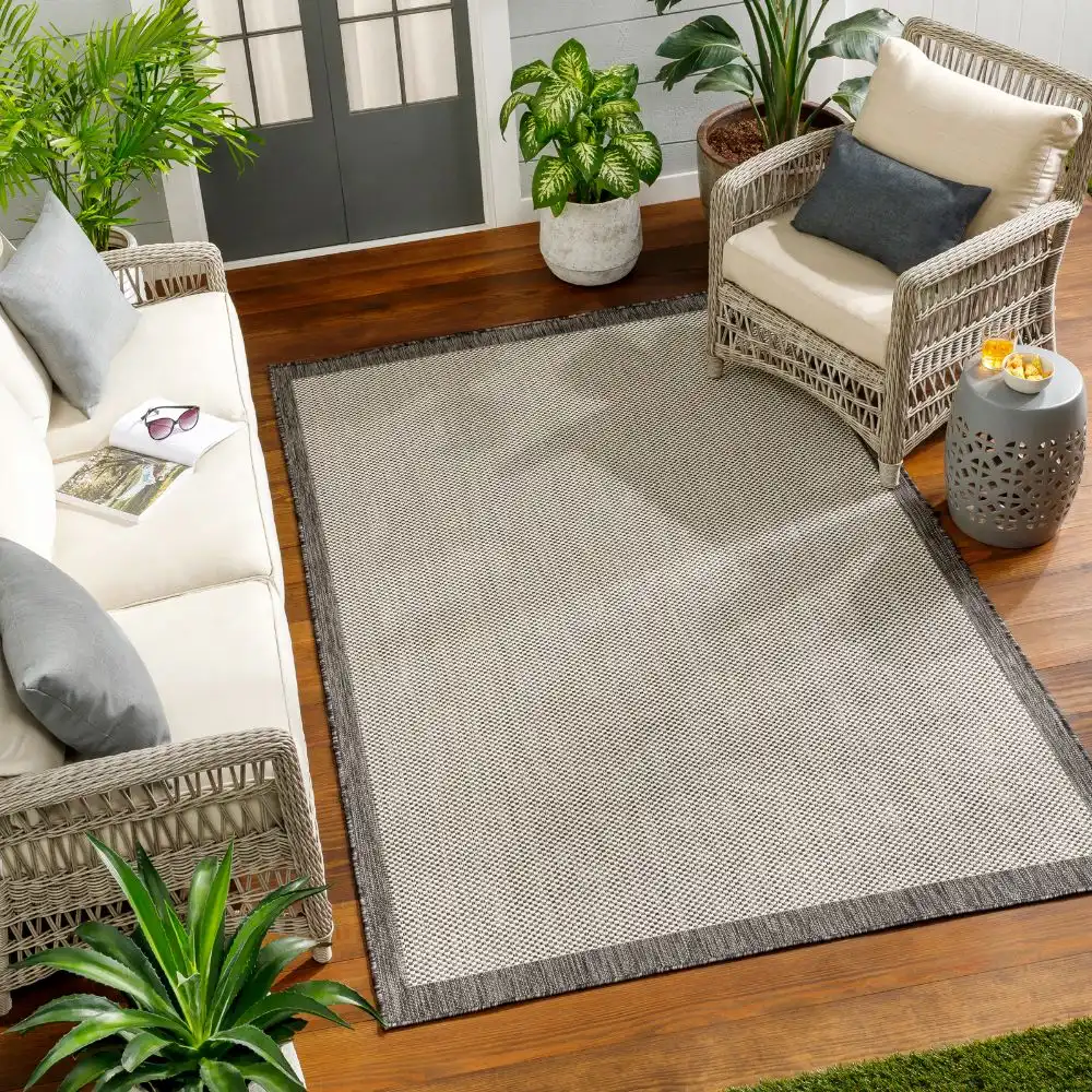 RVL Indoor Outdoor KACEY 2391 Grey Rug - Image 4