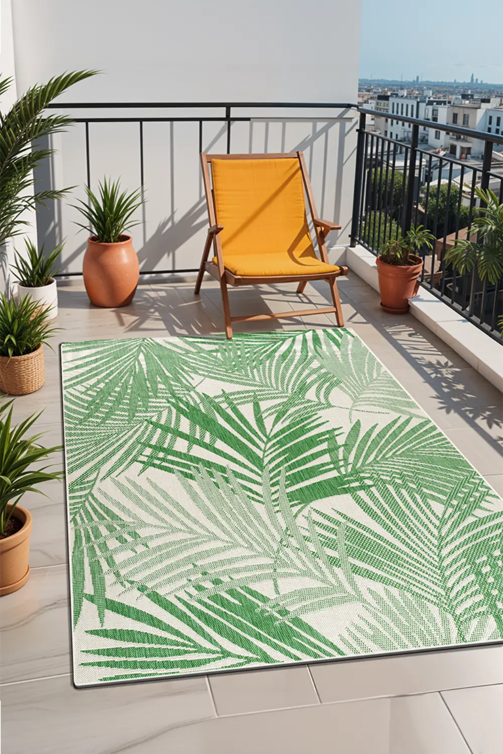 RVL Indoor Outdoor LENNIE 2359 Green Rug - Image 2