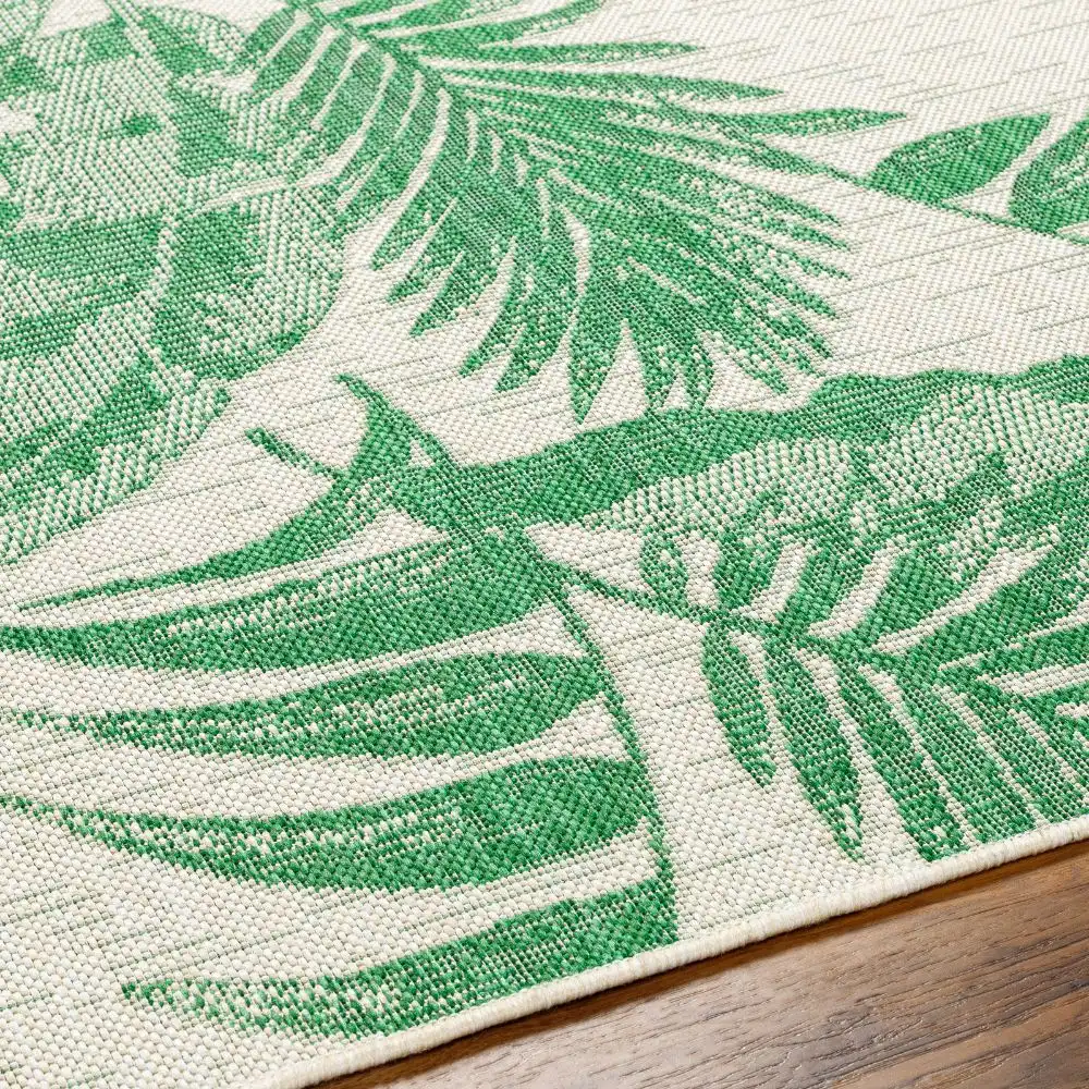 Lennie In- & Outdoor Coastal Forest Green Rug - Image 7