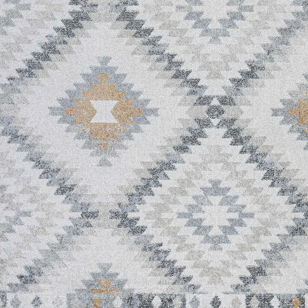 Sadie Scandi Rustic Medium Grey Rug - Image 4