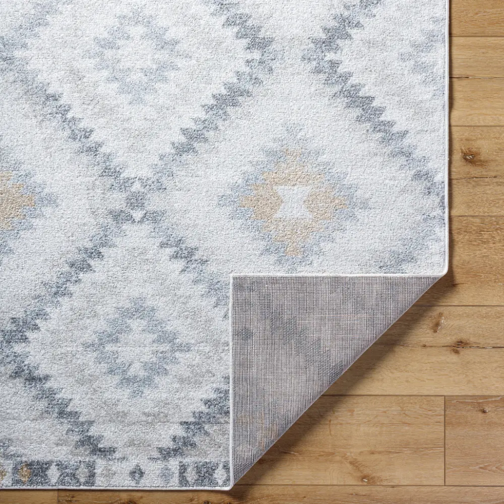 Sadie Scandi Rustic Medium Grey Rug - Image 6