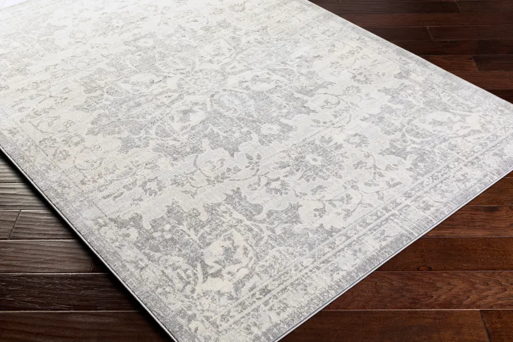 Sage Vintage Oriental Boho Medium Grey Rug - Image 4
