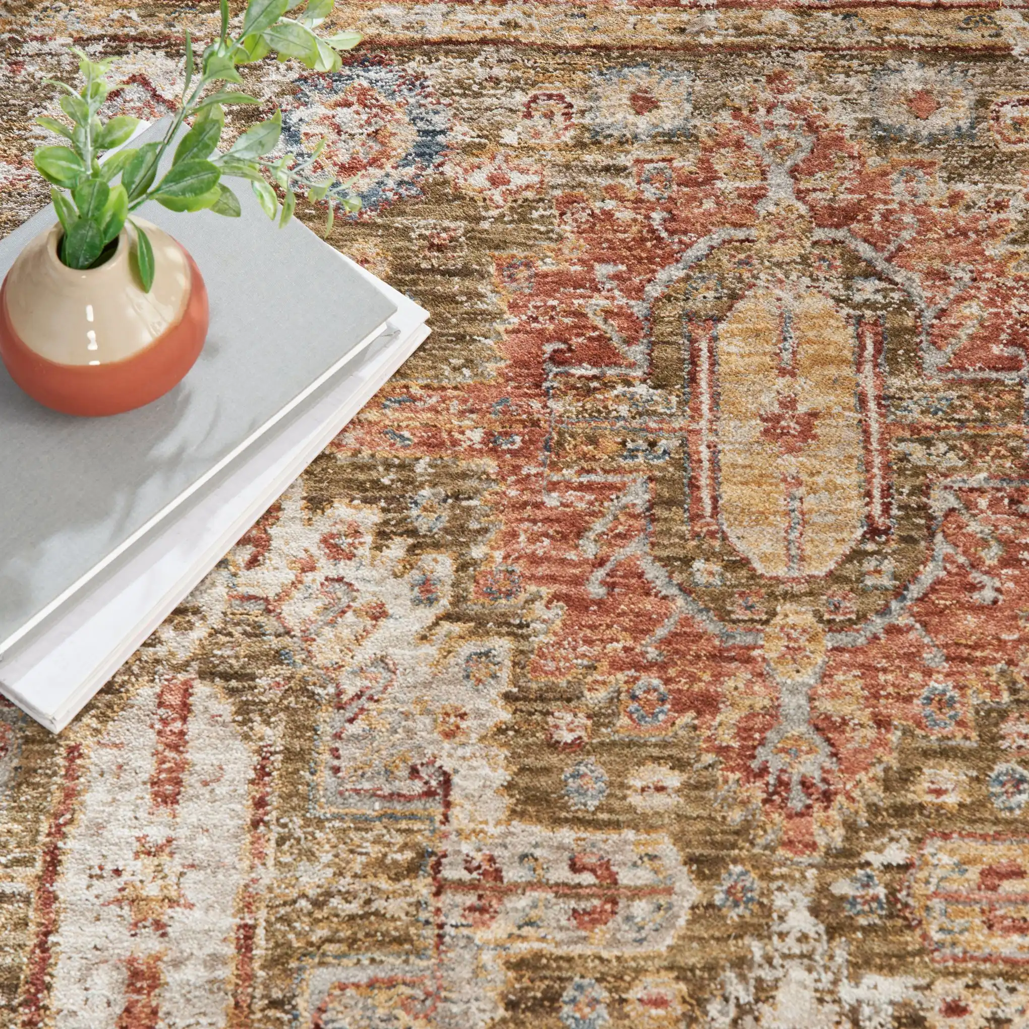 Sahar SHR01 Green Rug - Image 3