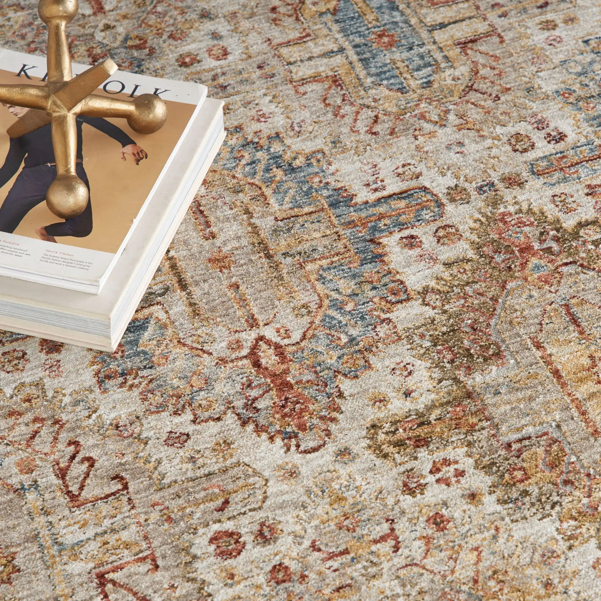 Sahar SHR01 Ivory Multi Rug - Image 3