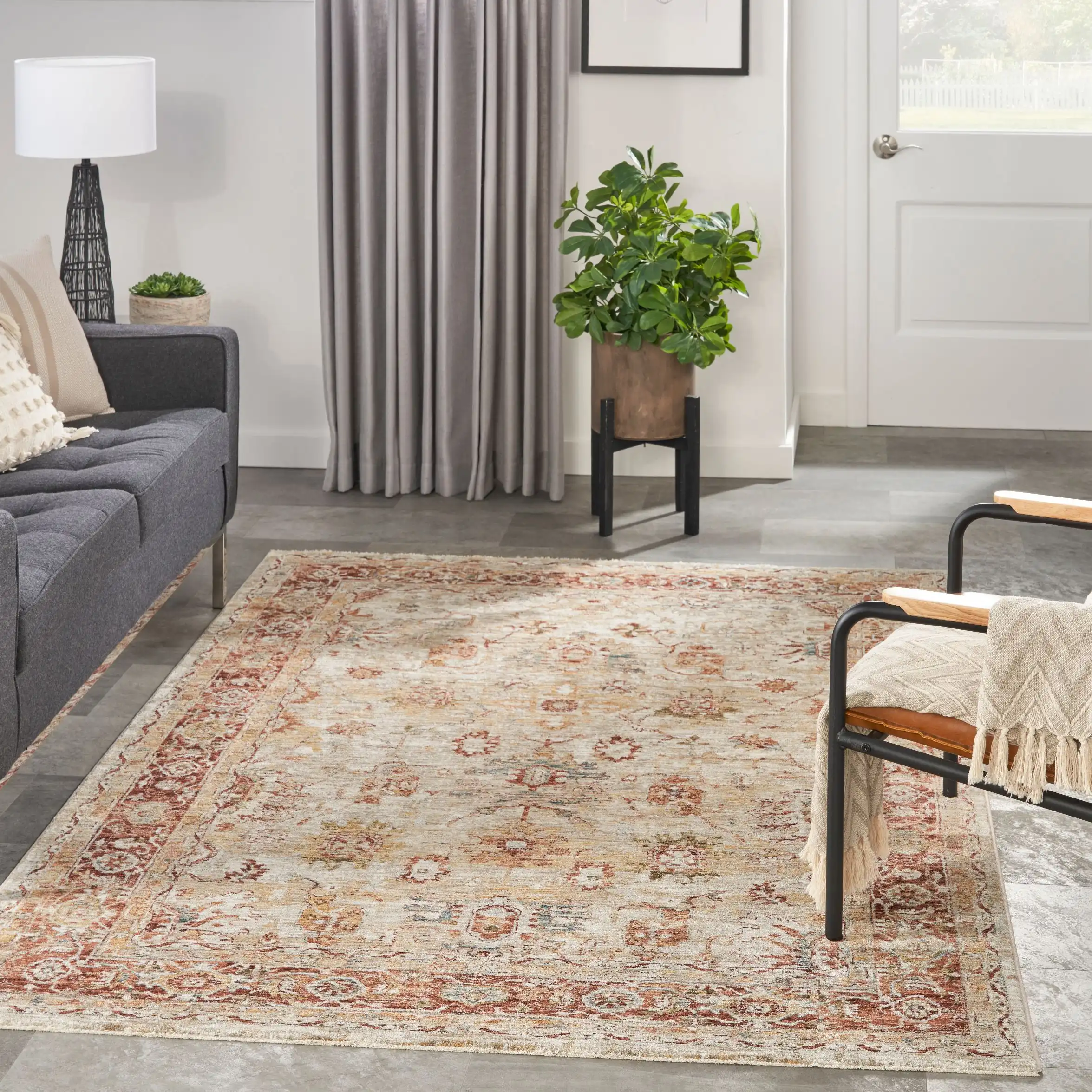 Sahar SHR02 Ivory Rug