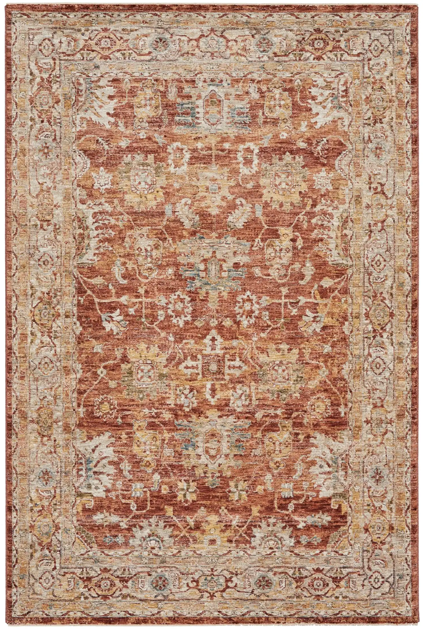 Sahar SHR02 Rust Rug - Image 2