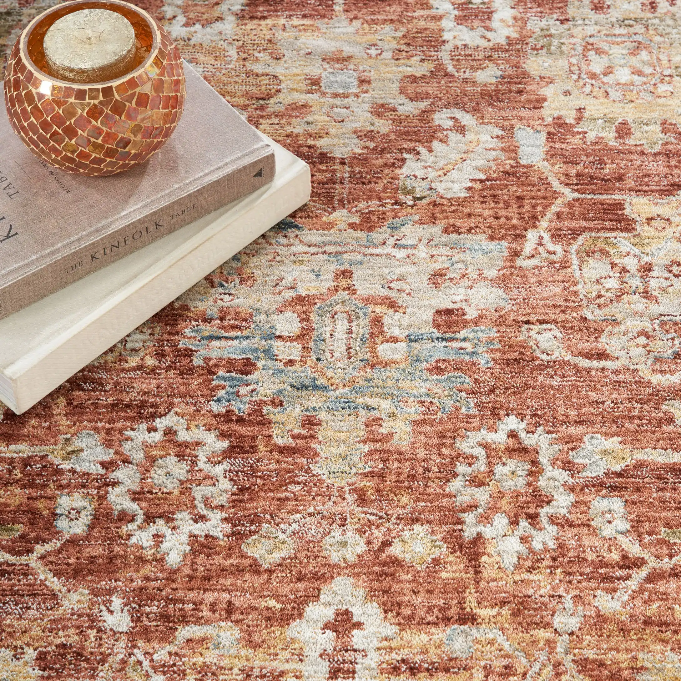 Sahar SHR02 Rust Rug - Image 3