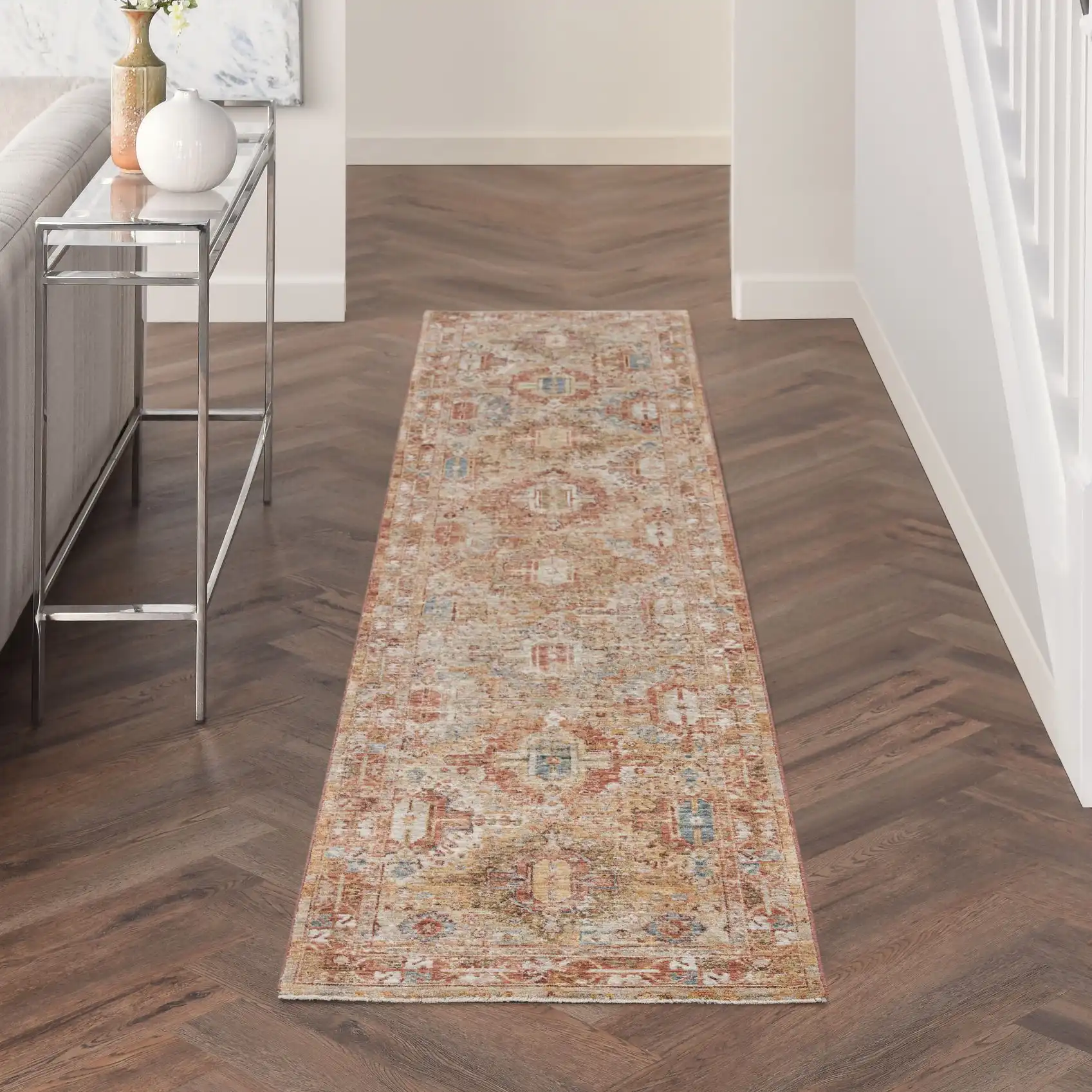 Sahar SHR02 Rust Rug - Image 4