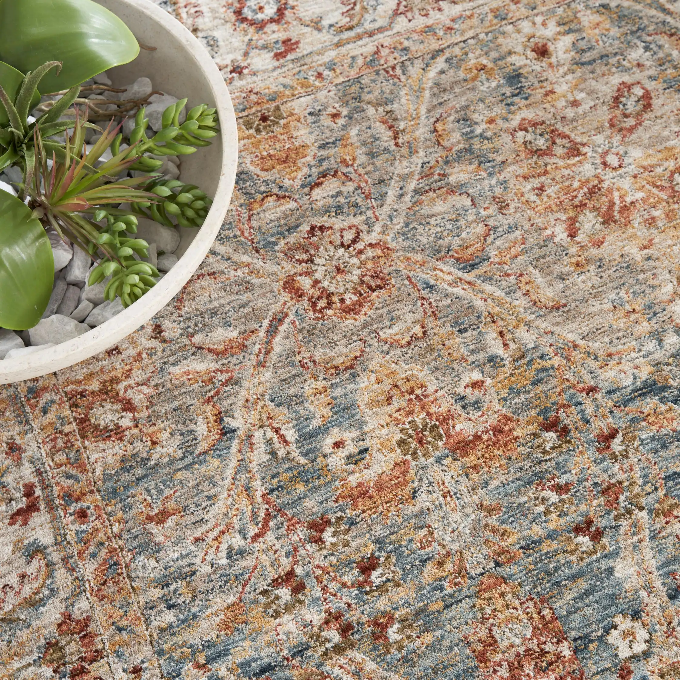 Sahar SHR03 Blue Rug - Image 3