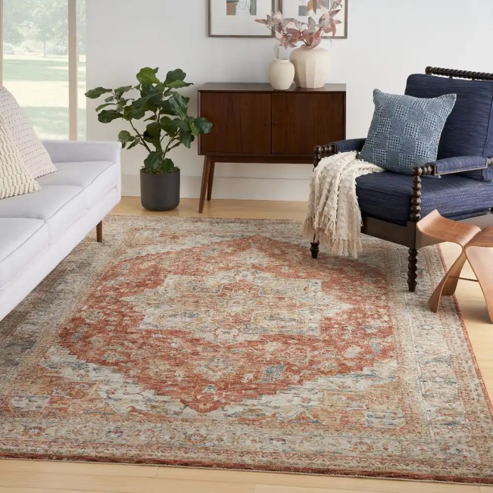 Sahar SHR06 Ivory Multi Rug