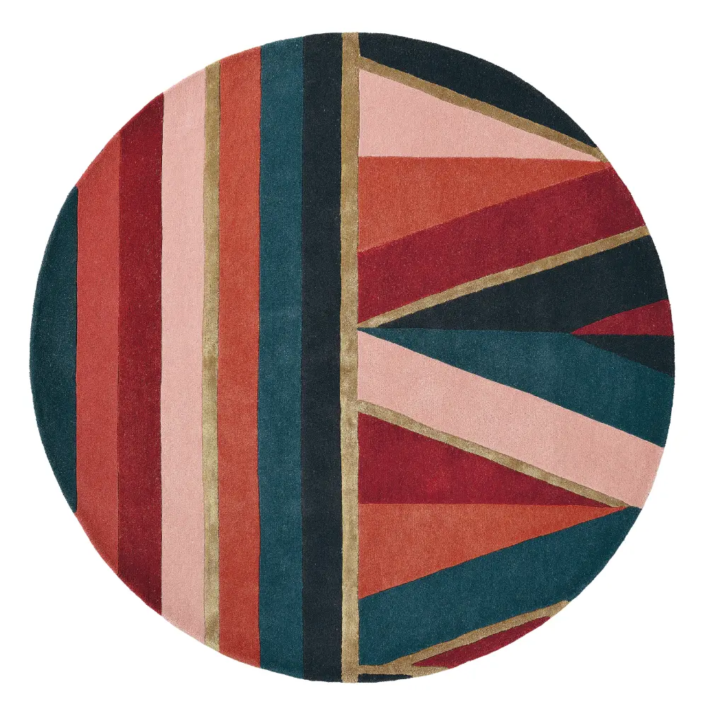 Sahara Ted Baker -Burgundy 056105 Rug - Image 3