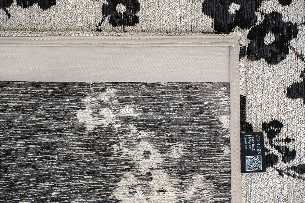 Sakura Night Snow 9835 Washable Rug - Image 4