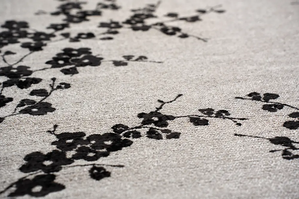 Sakura Night Snow 9835 Washable Rug - Image 6