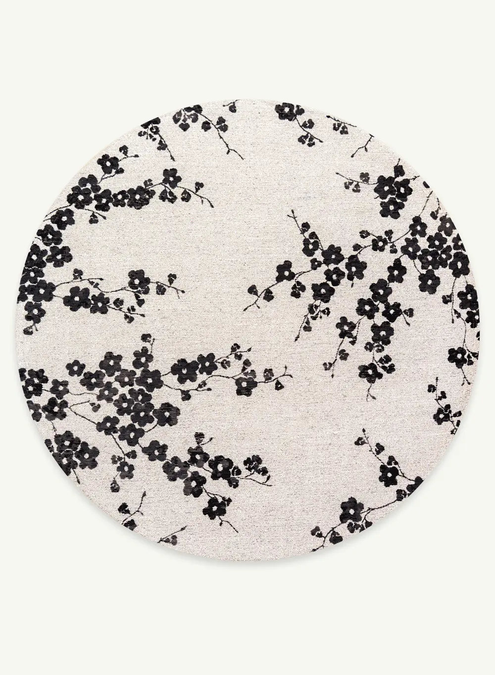 Sakura Night Snow 9835 Washable Rug - Image 8