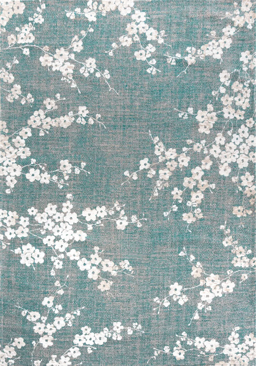 Sakura Sakura Lake Blue 9850Washable Rug - Image 3