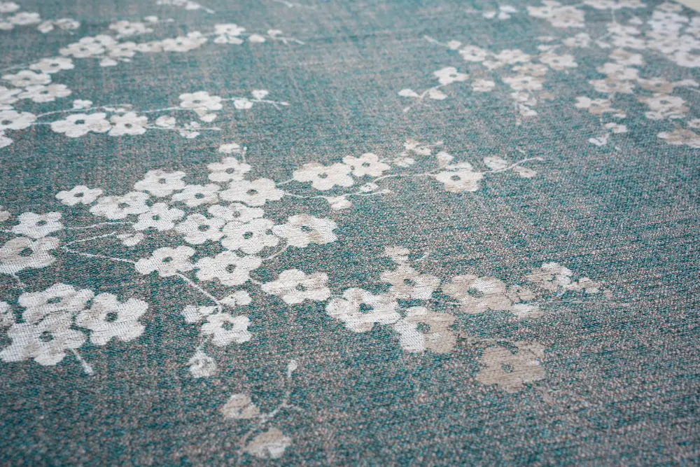 Sakura Sakura Lake Blue 9850Washable Rug - Image 5