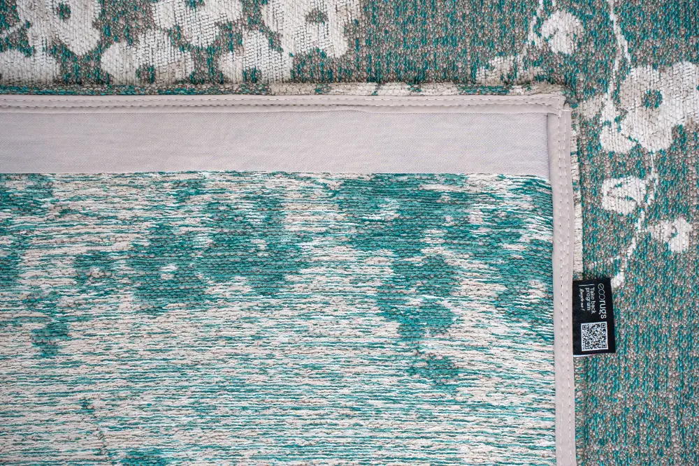 Sakura Sakura Lake Blue 9850Washable Rug - Image 6