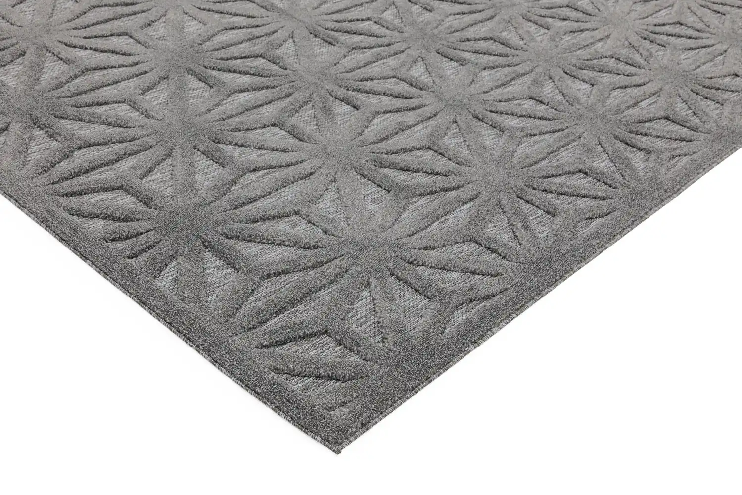 Salta SA01 Anthracite Star Rug - Image 3