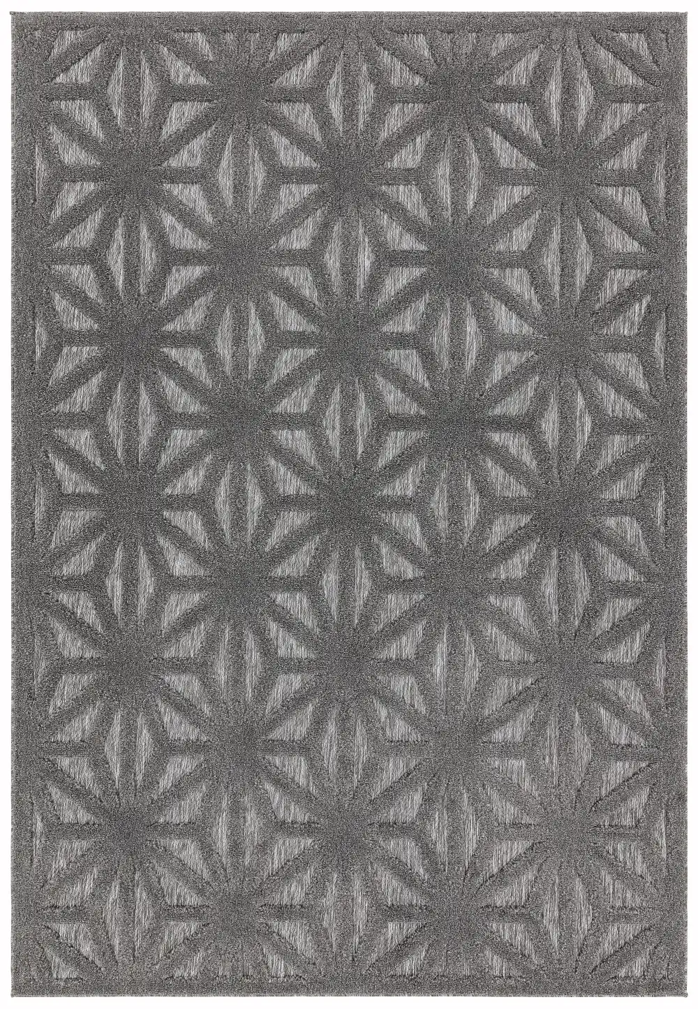 Salta SA01 Anthracite Star Rug - Image 5