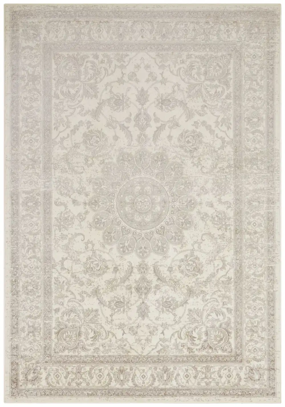 Sam 104220 Cream Anthracite Rug - Image 3