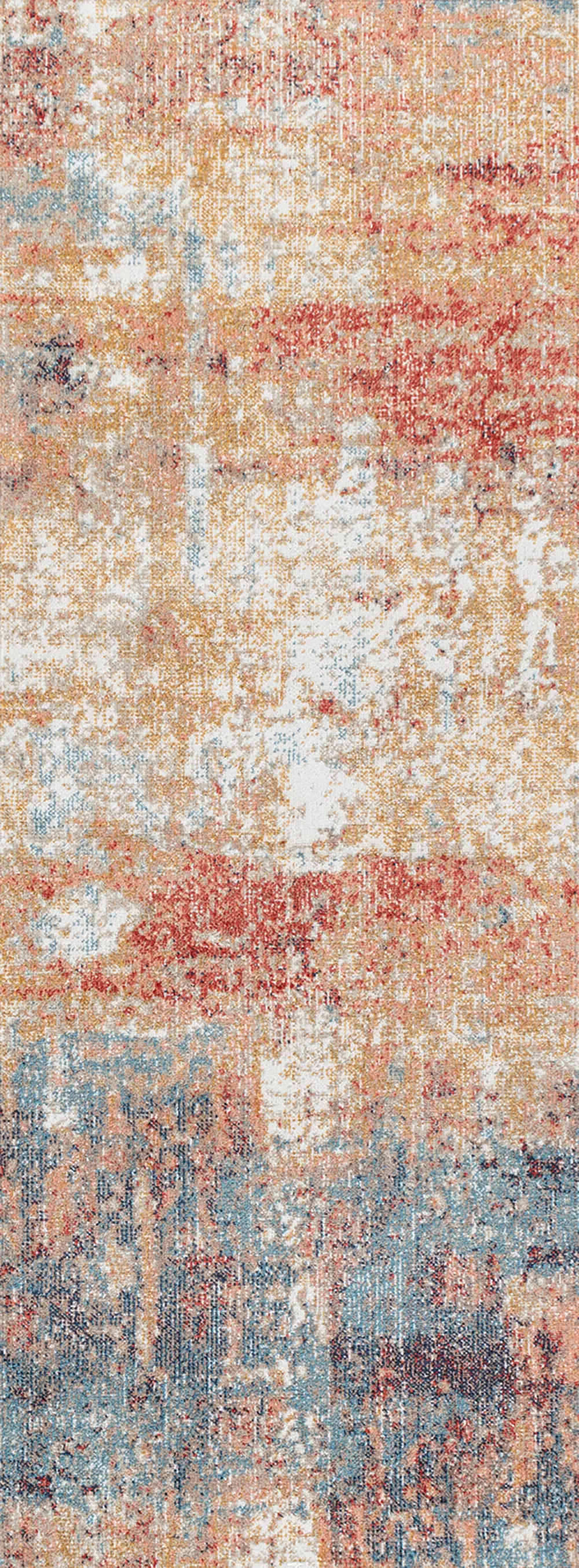 Samira In- & Outdoor Modern Burnt Orange Rug - Image 4