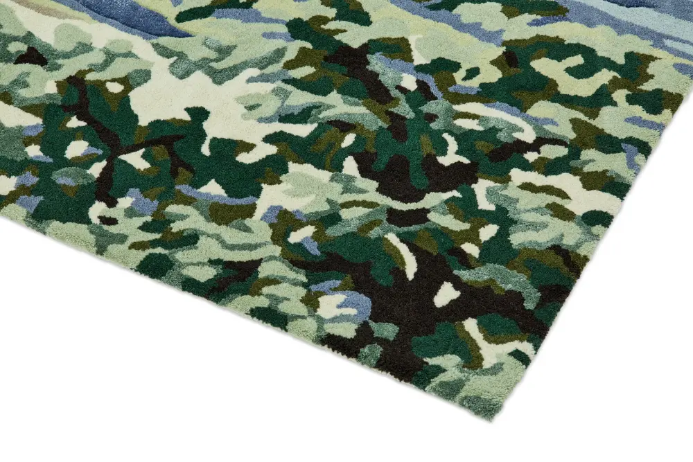 Sanderson Ancient Canopy Forest Green 146708 Rug - Image 5