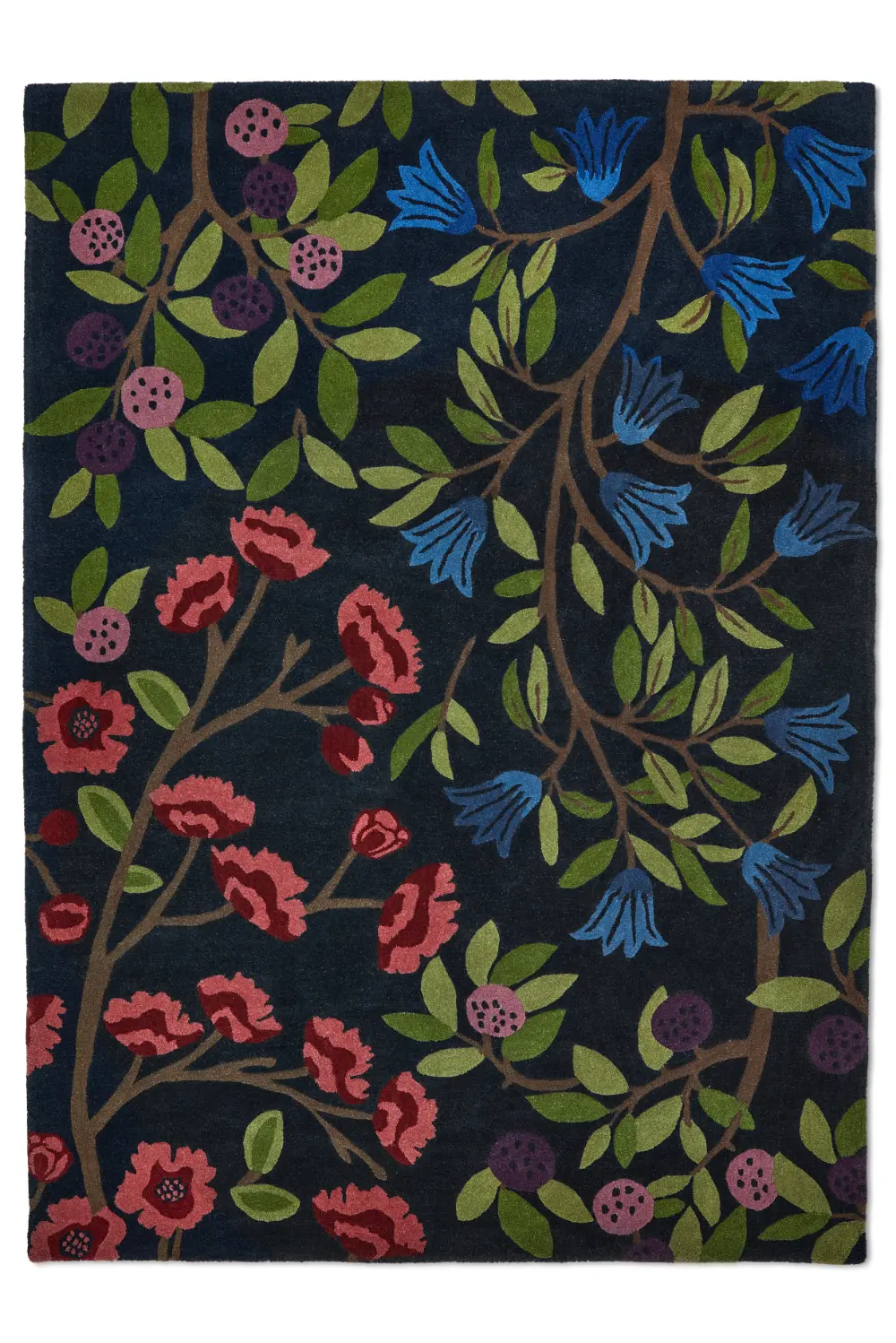 Sanderson Foraging Indigo 146618 Rug - Image 3