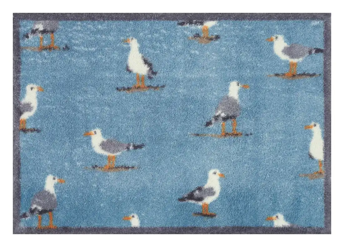 Sanderson Home Shore Birds Blue Rug - Image 4