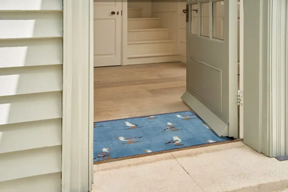 Sanderson Home Shore Birds Blue Rug - Image 5