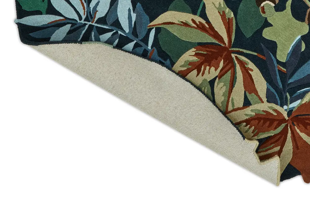 Sanderson Robins Wood Forest Green 146508 Rug - Image 8