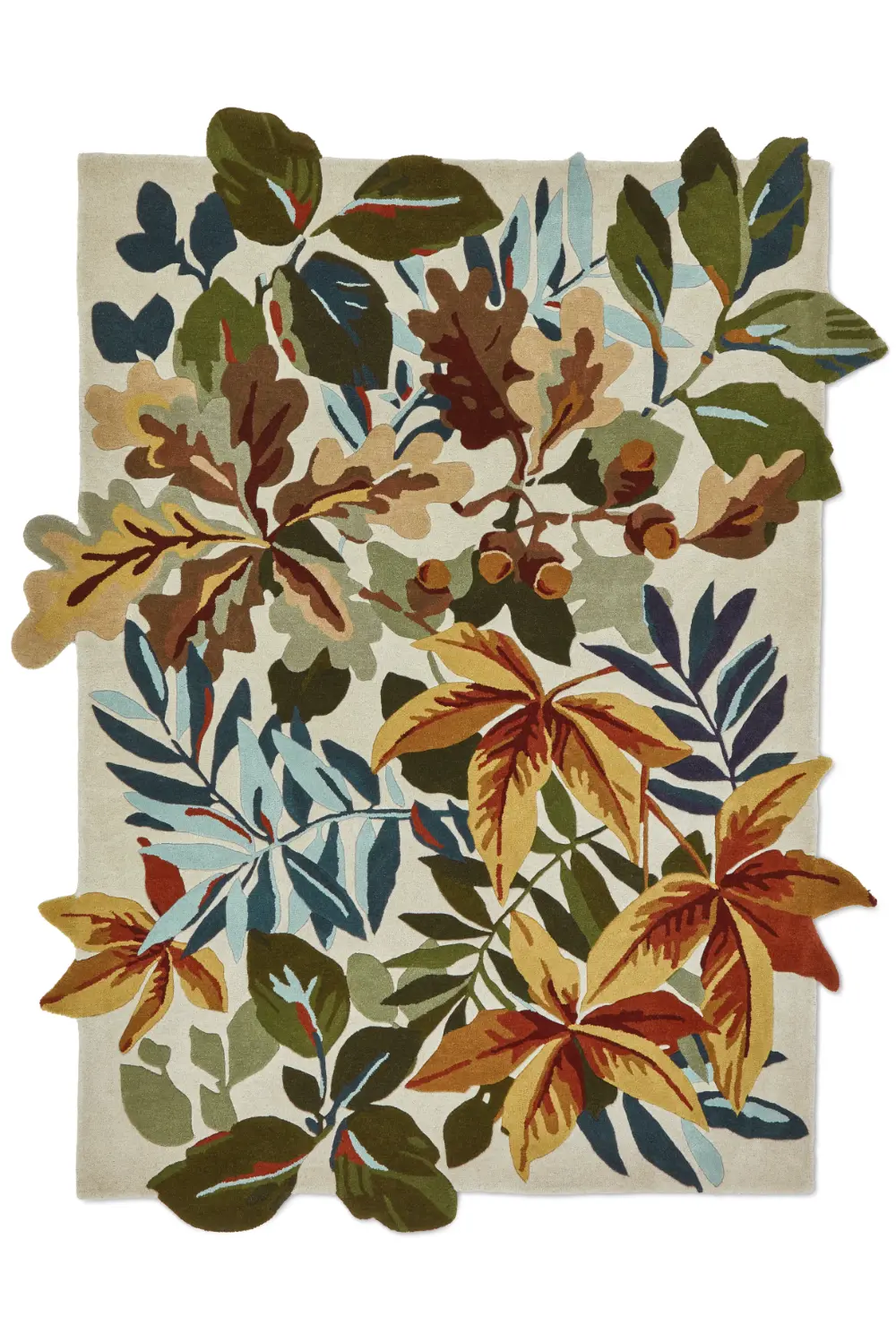 Sanderson Robins Wood Russet Brown 146501 Rug - Image 5
