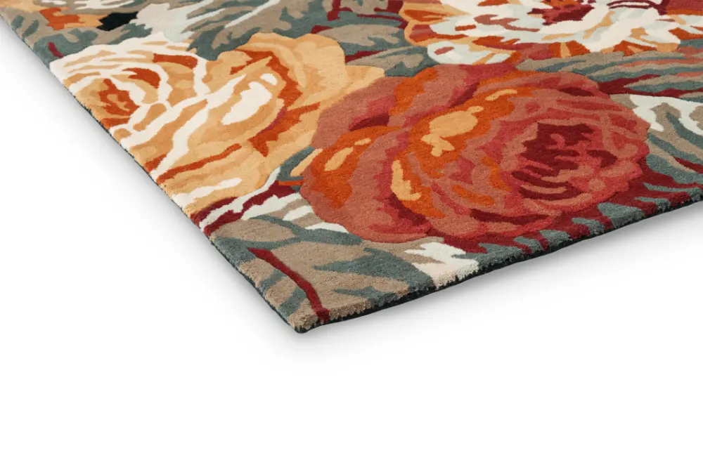 Sanderson Stapleton Park - Navy Burnt Orange 45318 Rug - Image 6