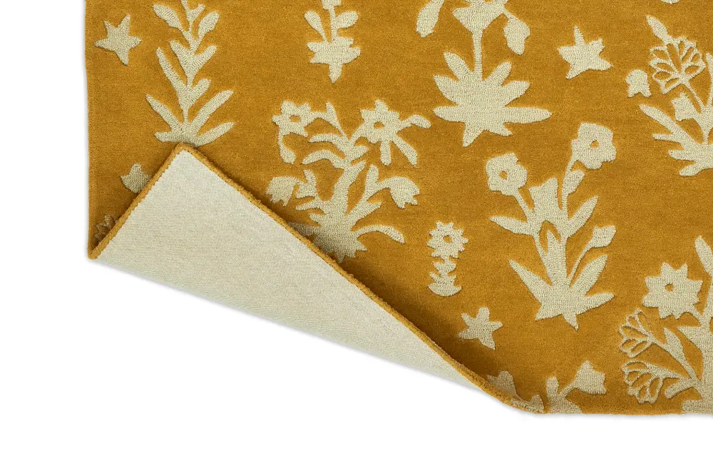Sanderson Woodland Glade Gold 146806 Rug - Image 5