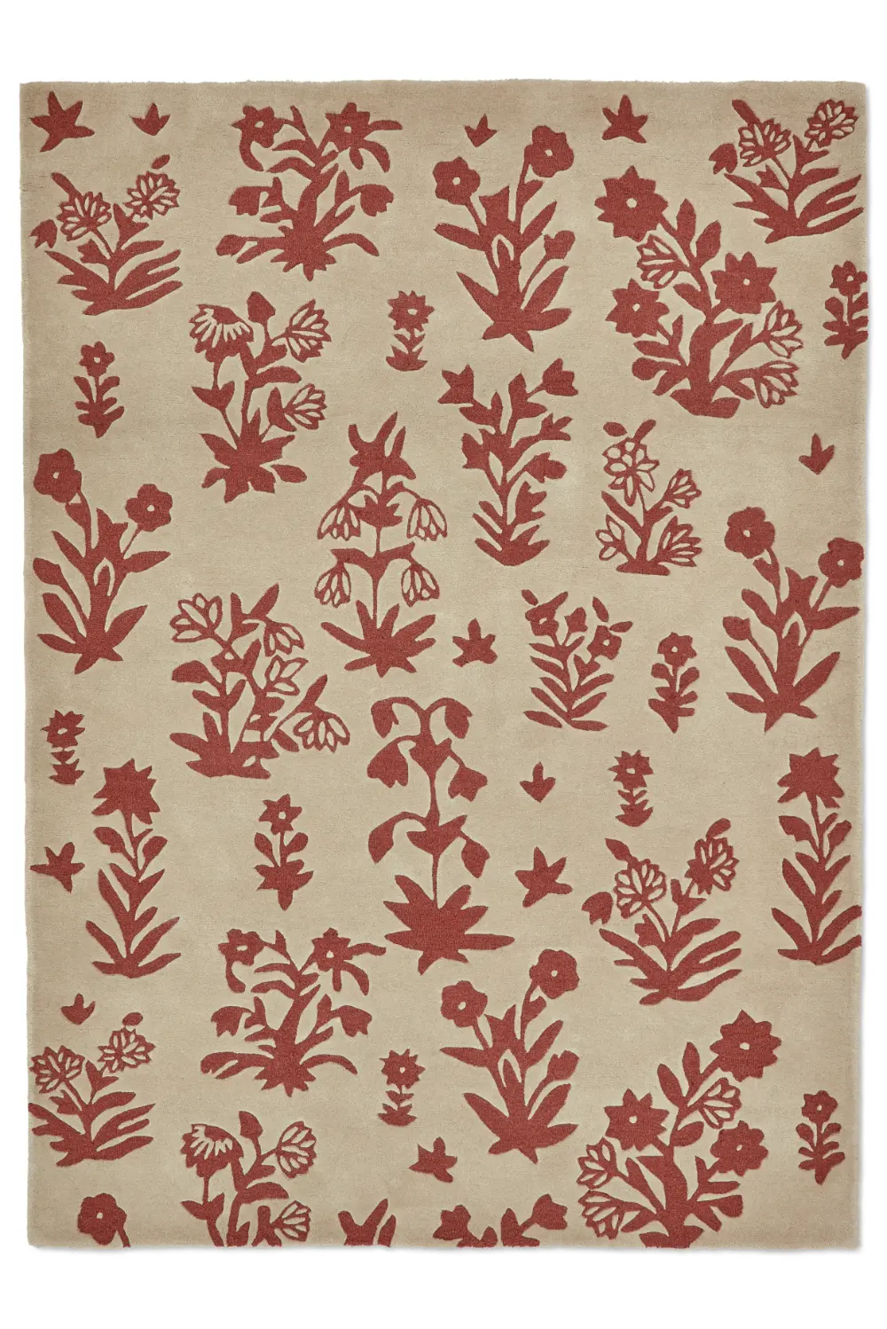 Sanderson Woodland Glade Linen/Russet Brown 146801 Rug - Image 5