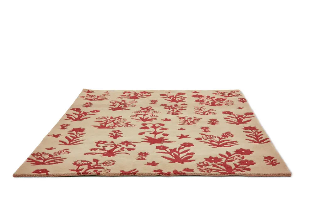 Sanderson Woodland Glade Linen/Russet Brown 146801 Rug - Image 6