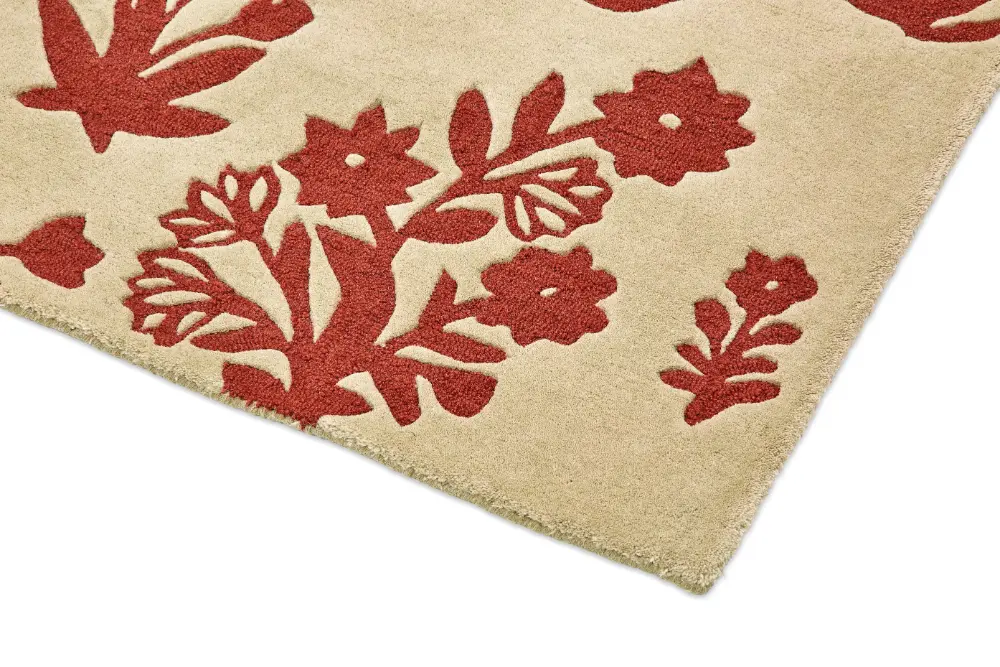 Sanderson Woodland Glade Linen/Russet Brown 146801 Rug - Image 7
