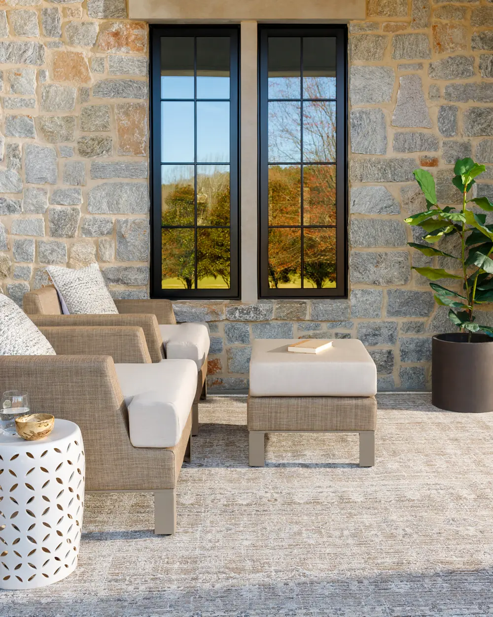 Margaret Becki Owens X Livabliss In- & Outdoor Machine Washable Dark Sage Rug - Image 8