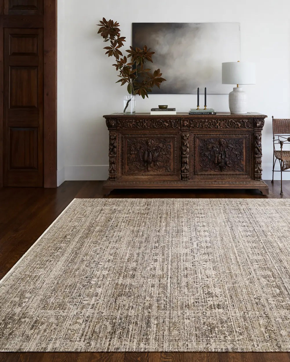Margaret Becki Owens X Livabliss In- & Outdoor Machine Washable Dark Sage Rug - Image 9