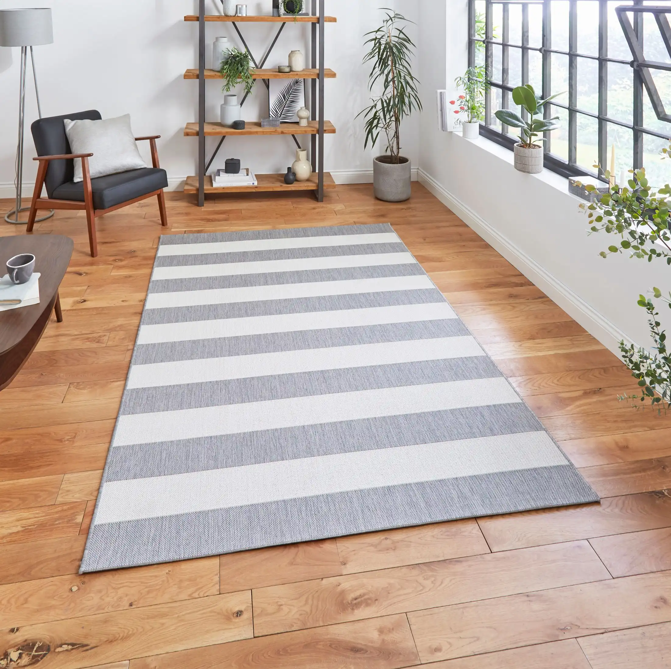 Santa Monica 48644 Grey Light Beige Rug