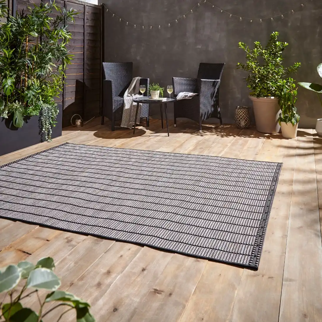 Santa Monica A041 Black Rug - Image 5