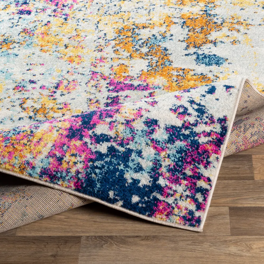Sarah Abstract Rug Abstract Modern Marble Medium Grey Rug - Image 2