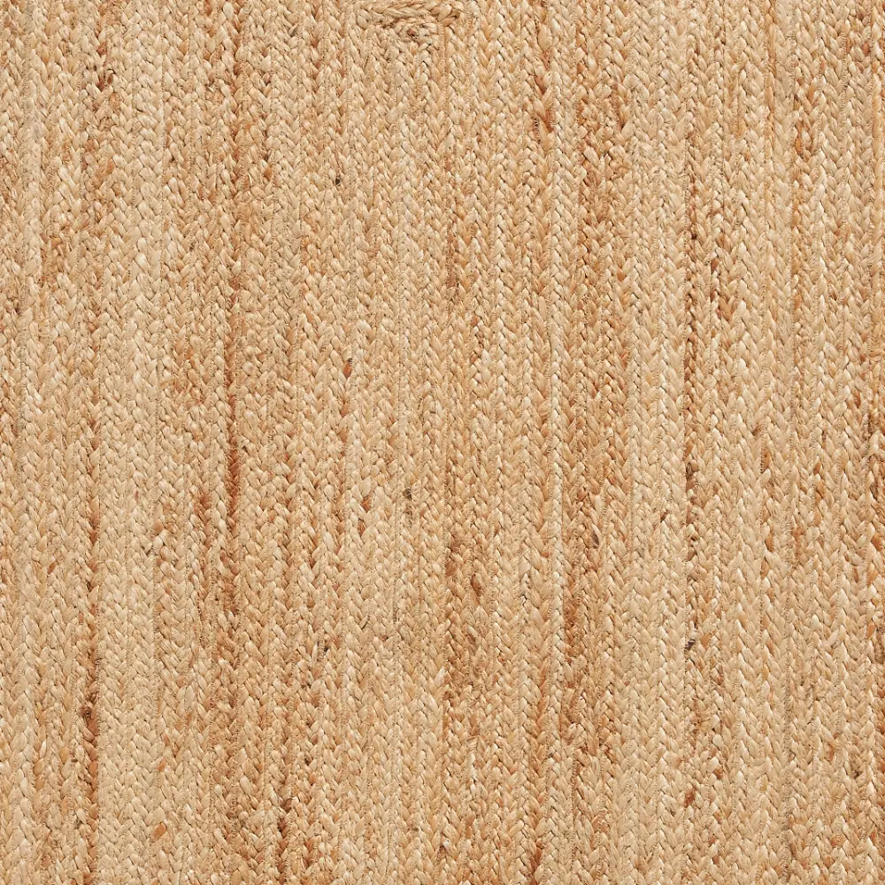 Savannah Jute Scallop Black Natural Rug - Image 6
