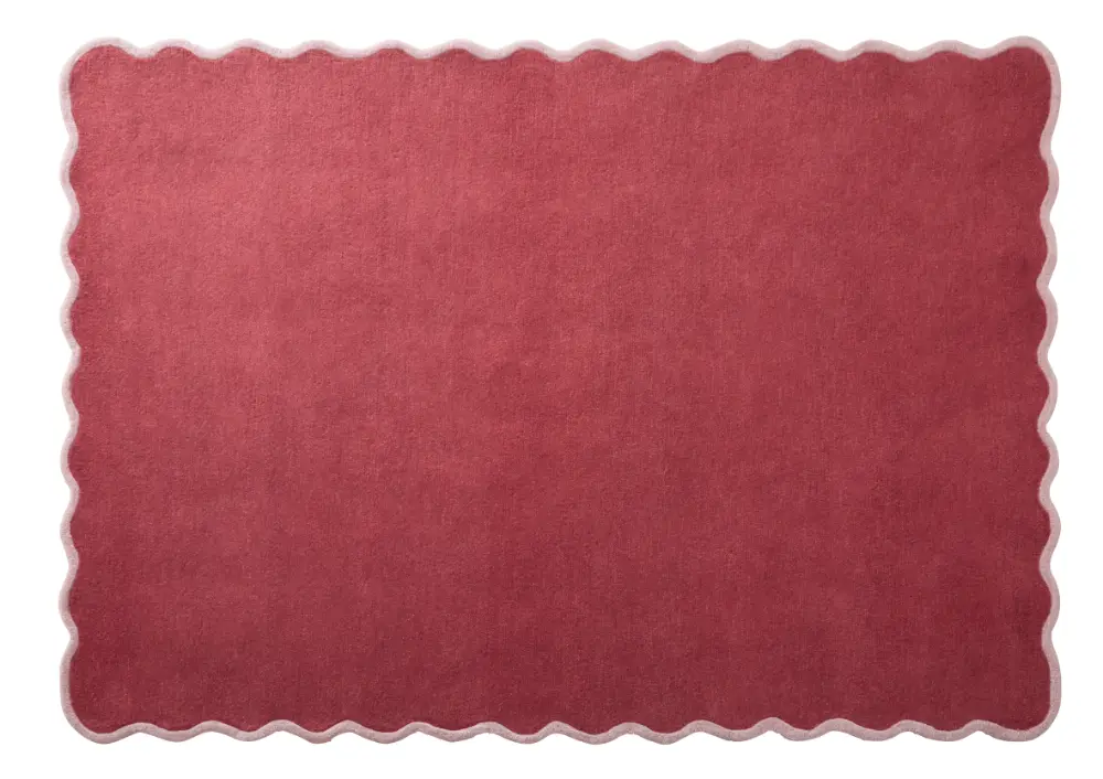 Scalloped Elsie Coral/Lilac - Image 6