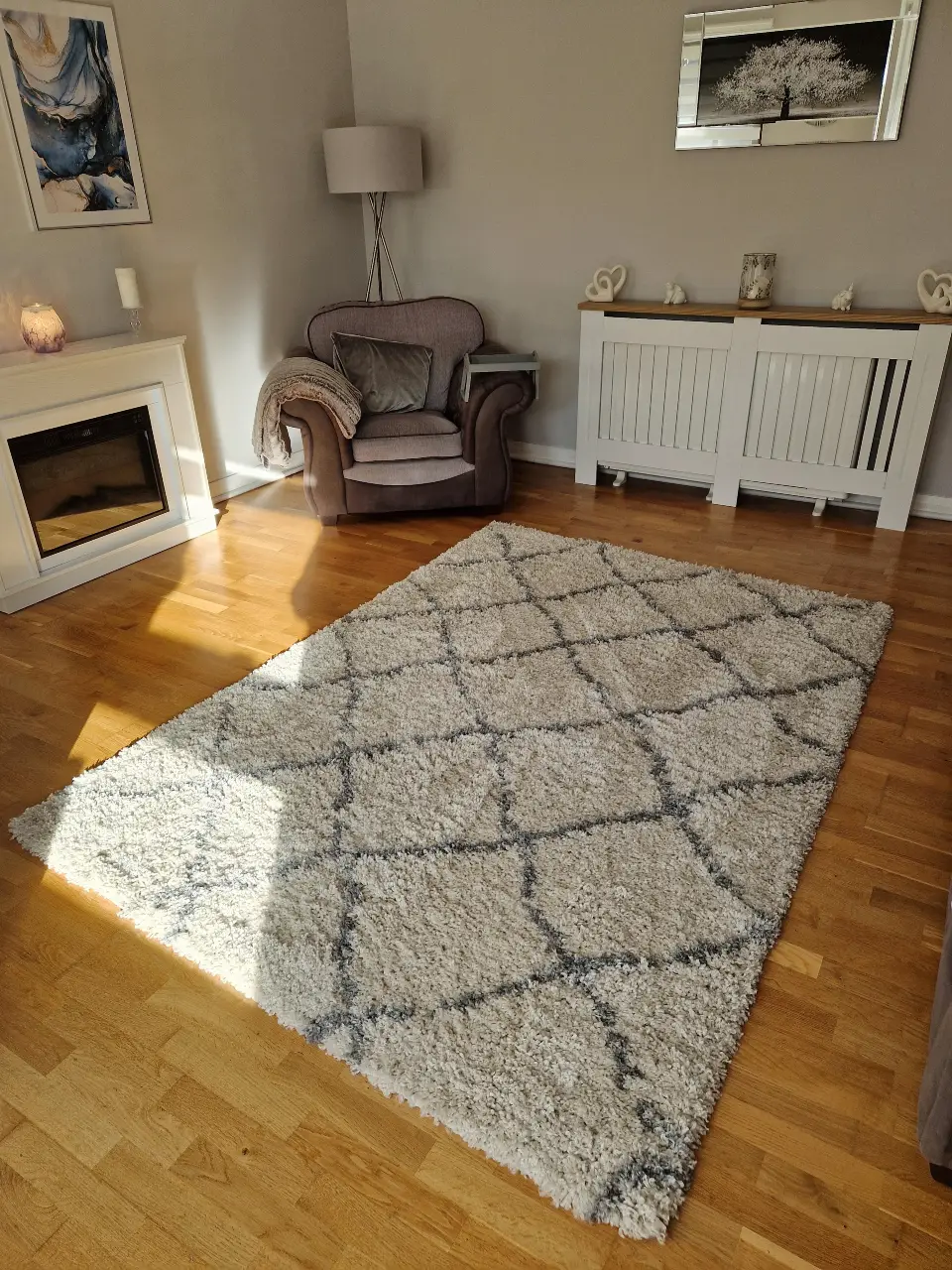 Scandi Berber G257 Cream Grey Rug - Image 2