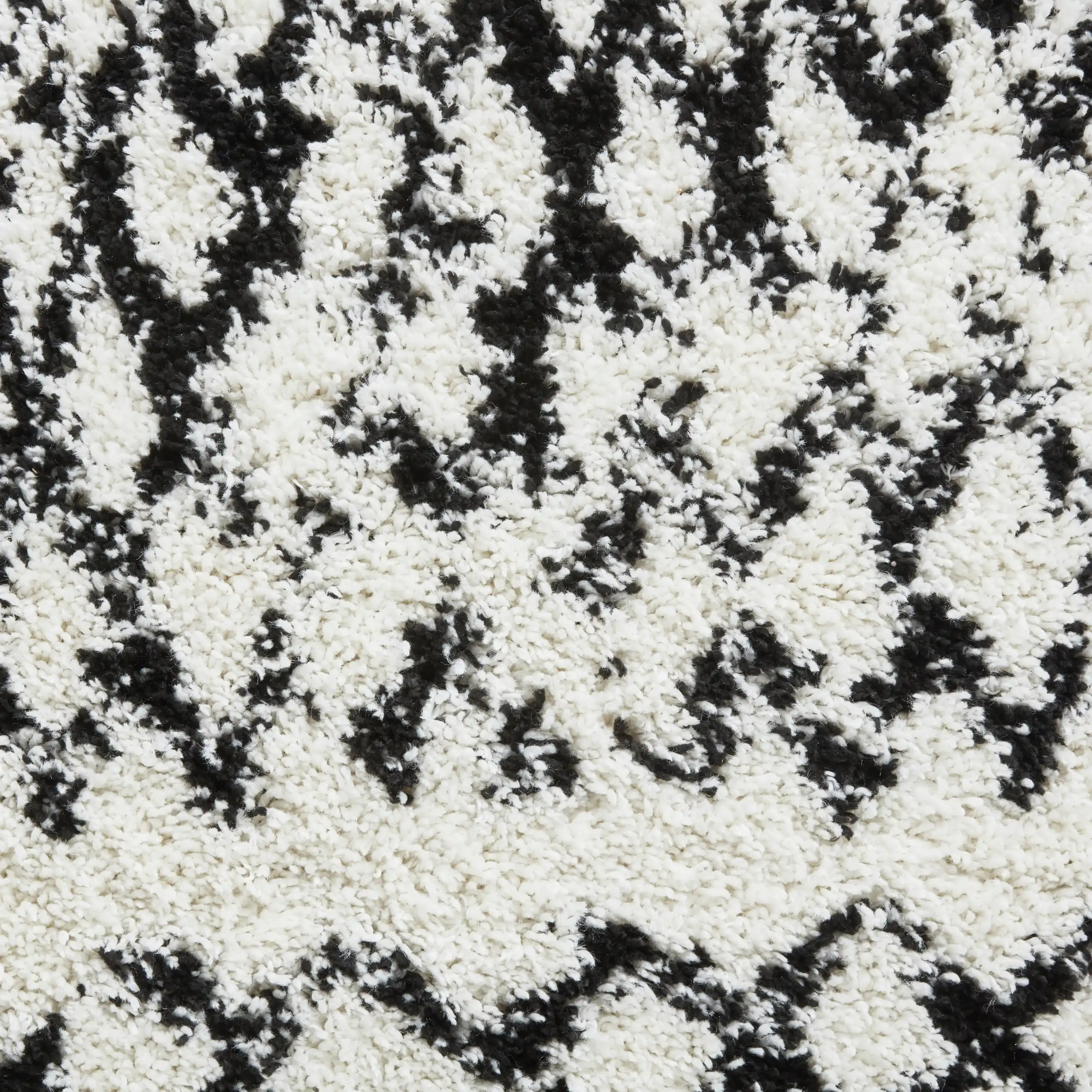 Scandi Berber G271 White Black Rug - Image 3