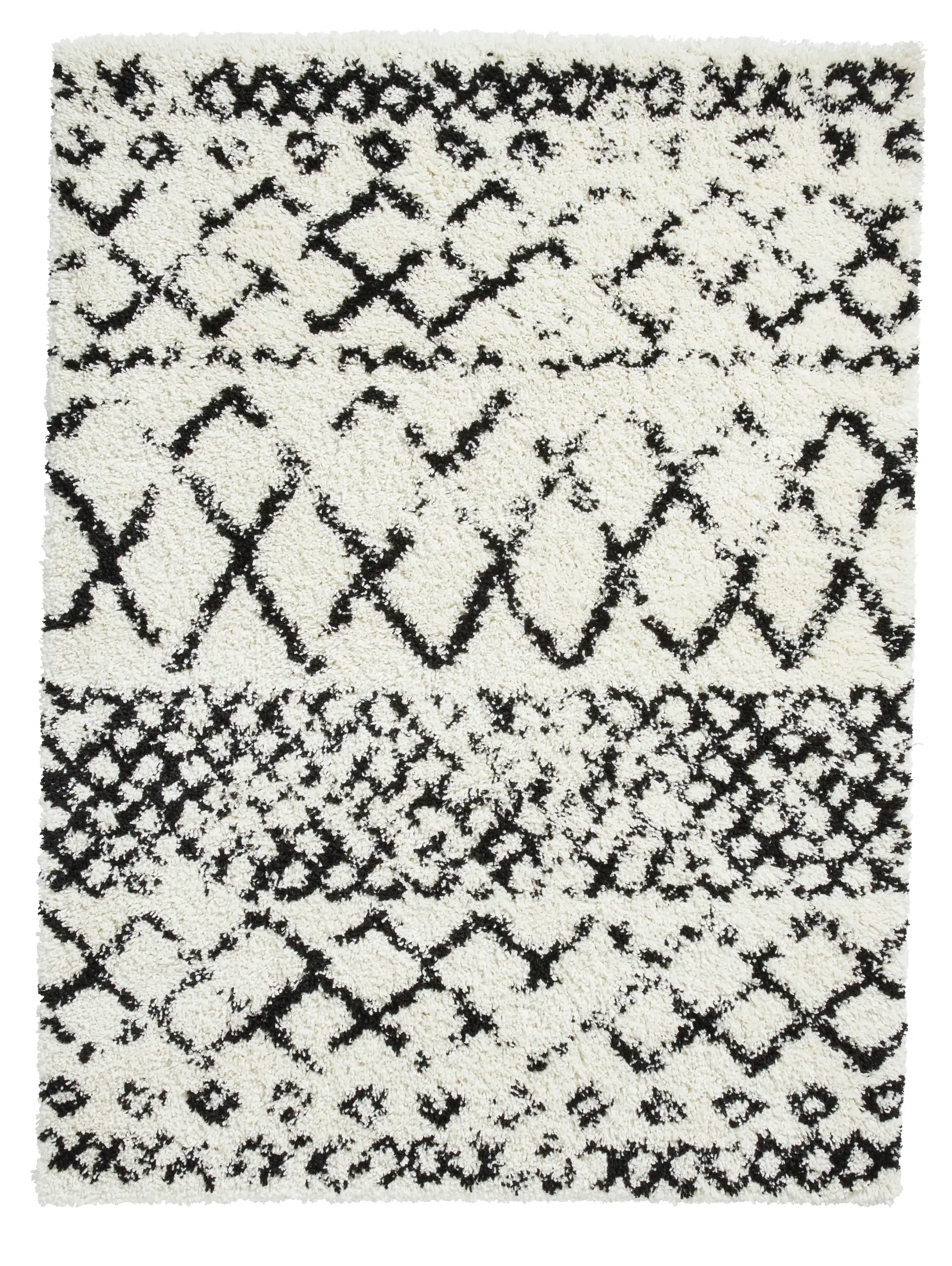 Scandi Berber G272 White Black Rug - Image 5